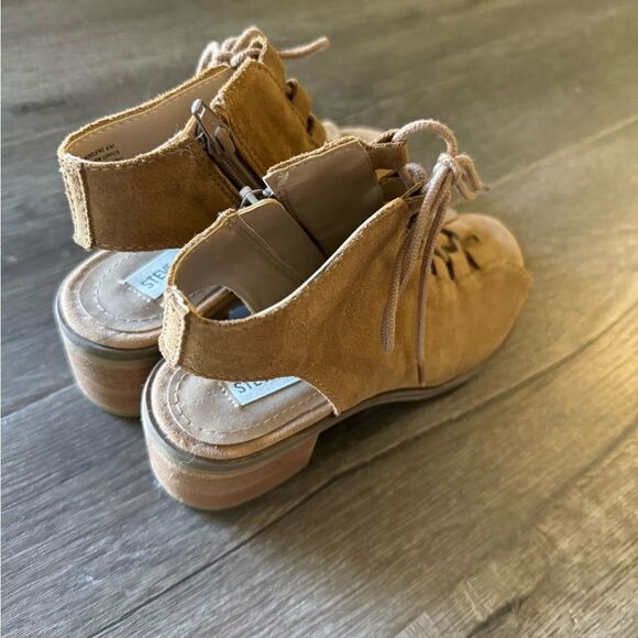 Steve Madden Cognac Adelene Sandal - Picture 6 of 8